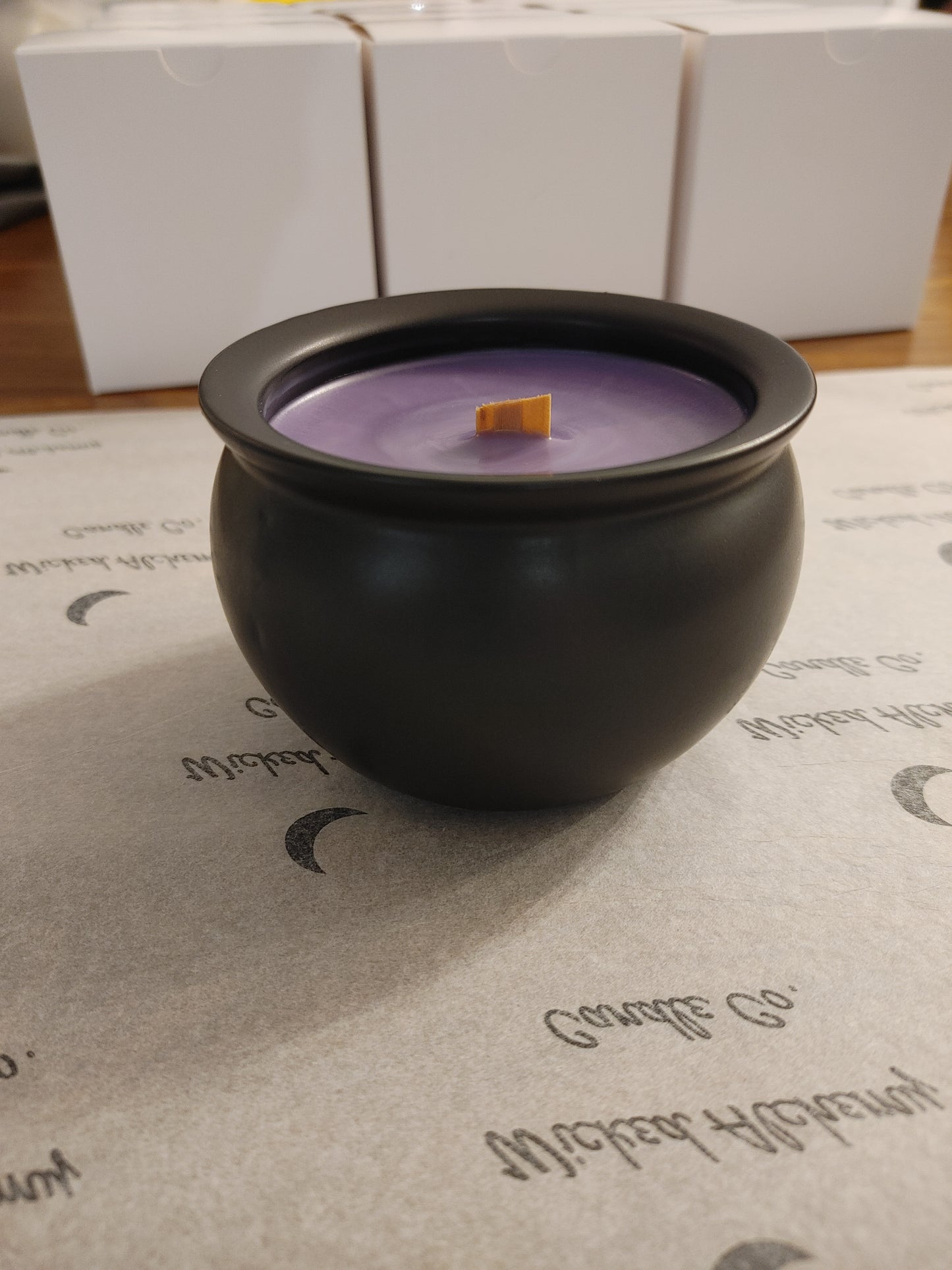 Magic Cauldron 8oz Wood Wick Candle