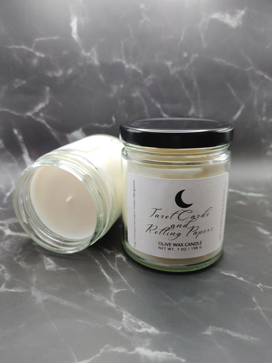 Tarot Cards and Rolling Papers 7oz Cotton Wick Candle