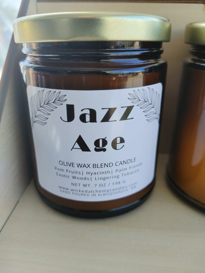 Jazz Age 7oz Cotton Wick Candle