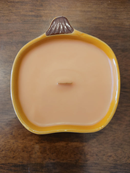 Pumpkin Pie Chai Wooden Wick Candle