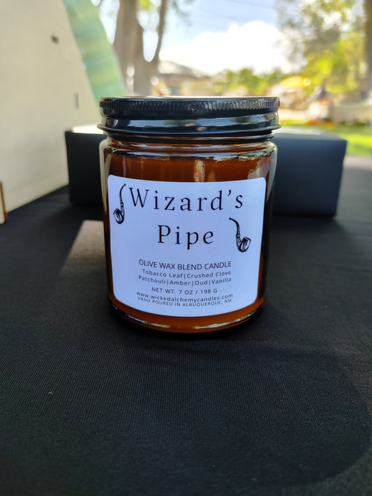 Wizard's Pipe 7oz Cotton Wick Candle