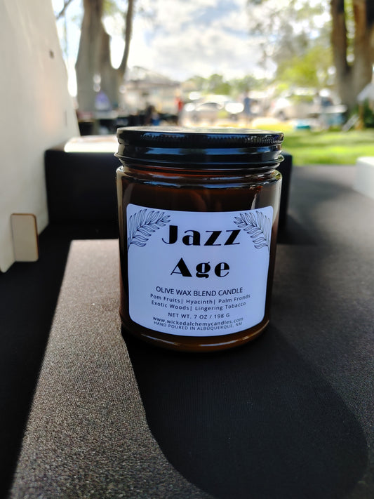 Jazz Age 7oz Cotton Wick Candle