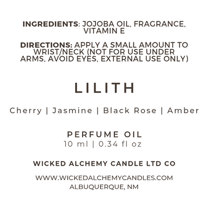 Perfume Oil Roller Ball 10ml