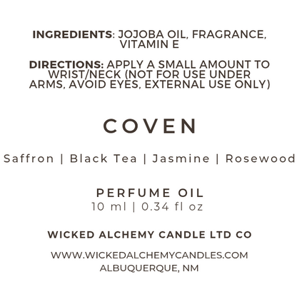 Perfume Oil Roller Ball 10ml