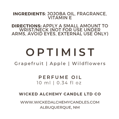 Perfume Oil Roller Ball 10ml