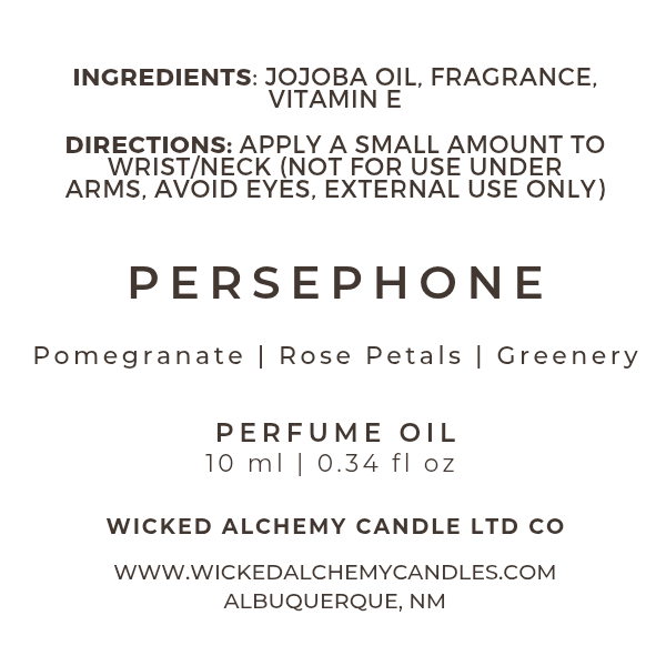 Perfume Oil Roller Ball 10ml