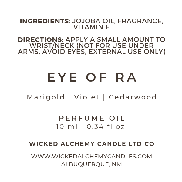 Perfume Oil Roller Ball 10ml