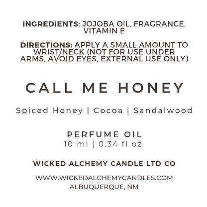 Perfume Oil Roller Ball 10ml
